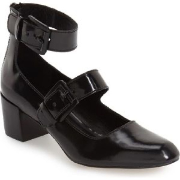 M4D3 Celine Maryjane Block Heel Pump - Picture 2 of 6